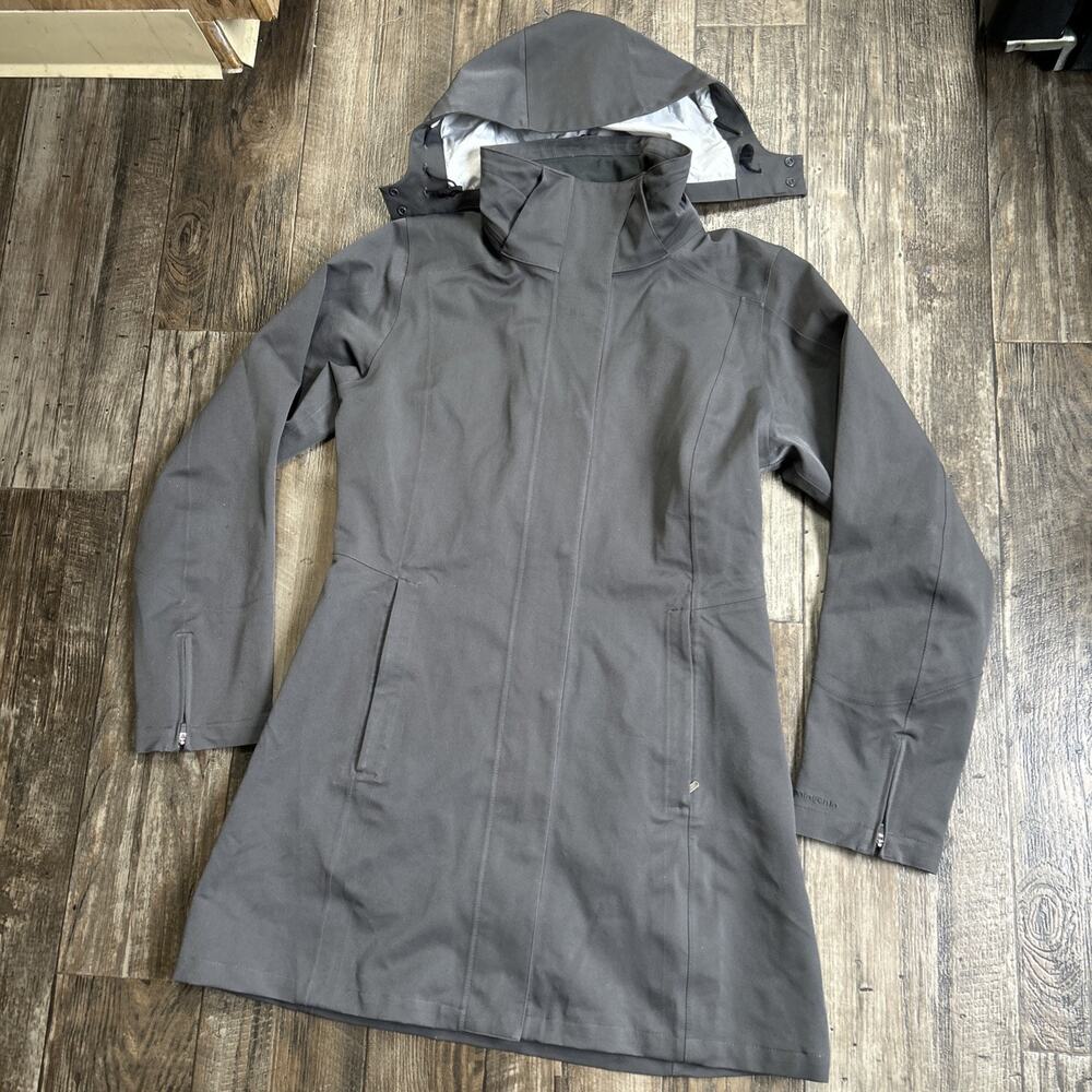 Patagonia Women’s Tres 3-in-1 Parka Gray Hooded Winter H2no Coat Size M